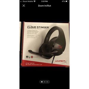 HyperX - Cloud Stinger Wired Stereo Gaming Headset / OPEN BOX / C-246